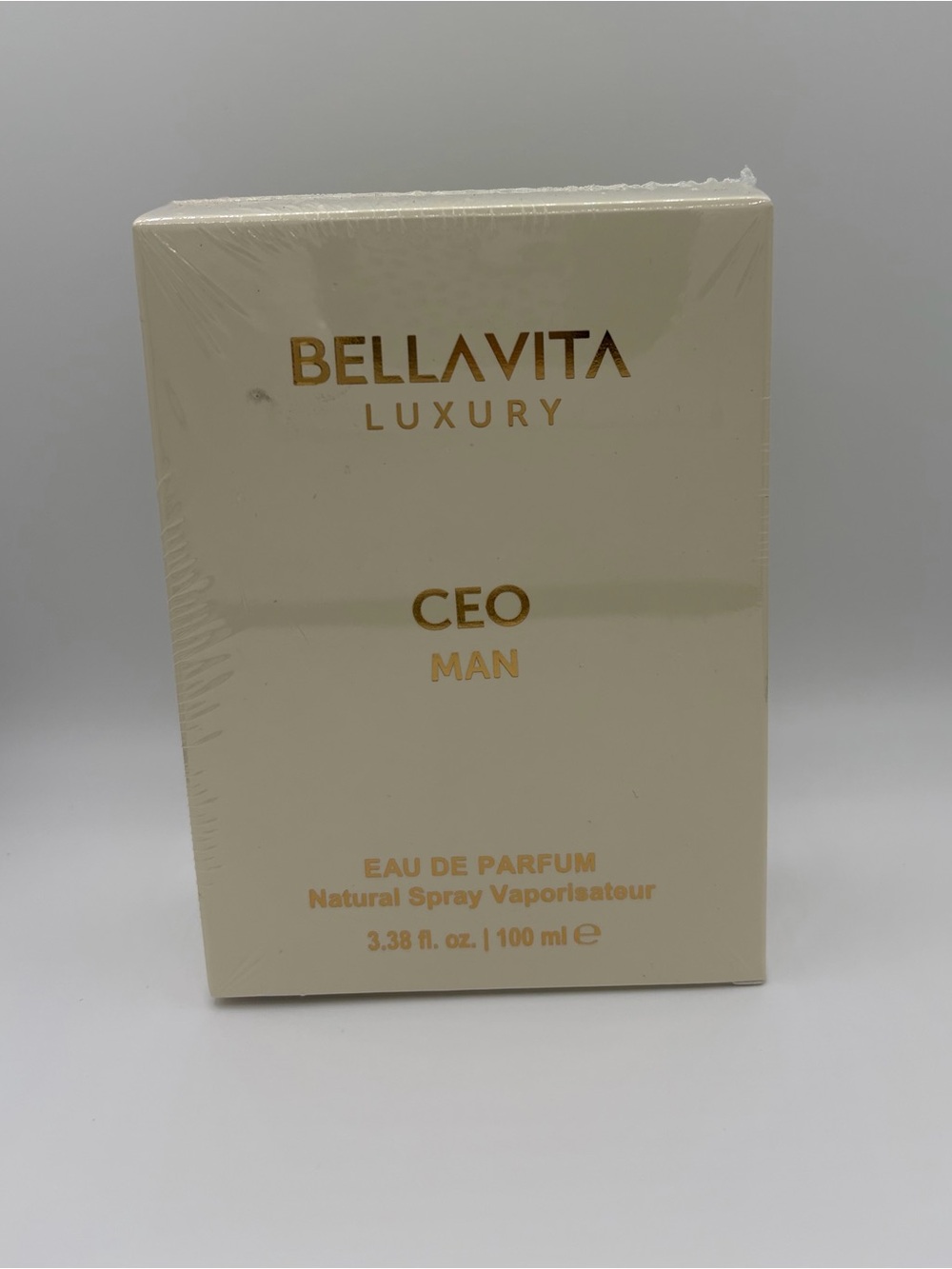 Bella Vita Luxury CEO Man - Cream & Gold Accents